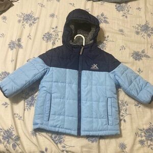 Kids Blue Puffer Jacket size 18 months